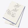 Jolie Fleur Embroidered Square Tablecloth