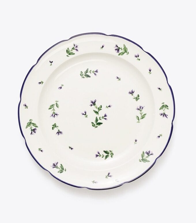 Jolie Fleur Salad Plate, Set Of 4