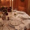 Jolie Fleur Round Tablecloth, 108″