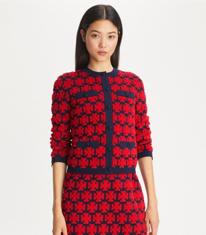 Kendra Bouclé Cardigan