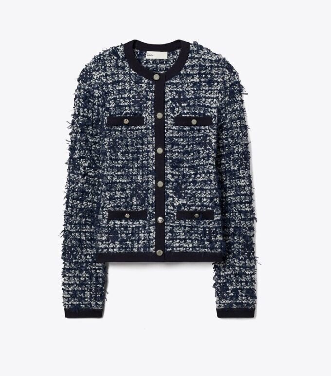Kendra Tweed Cardigan