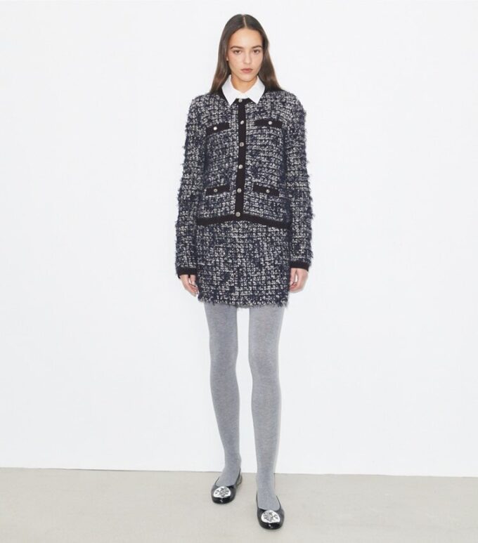 Kendra Tweed Cardigan