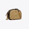 Kira Chevron Soft Straw Small Camera Bag