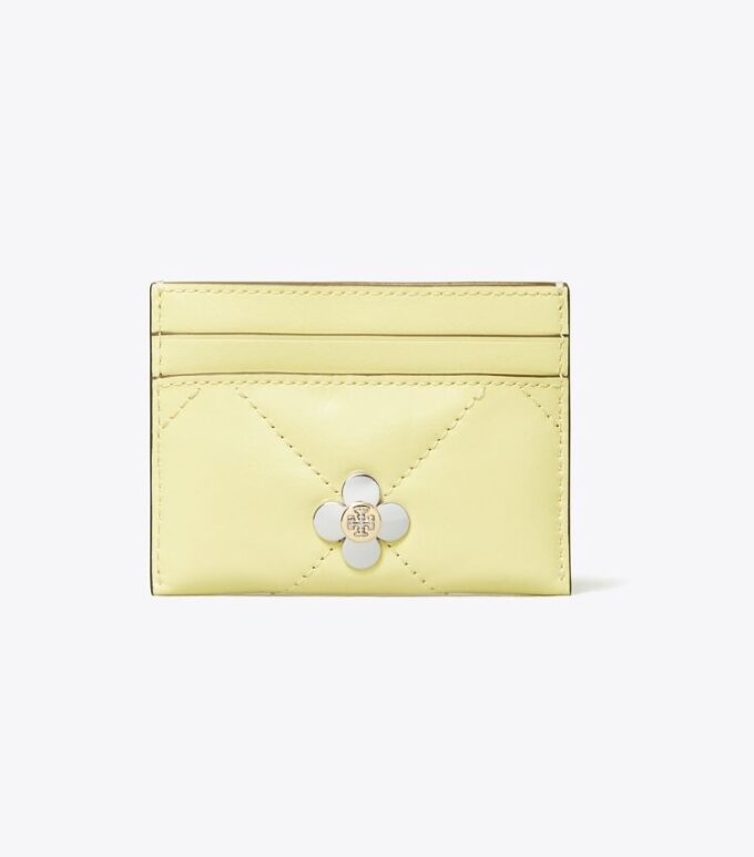 Kira Diamond Quilt Clover Card Case