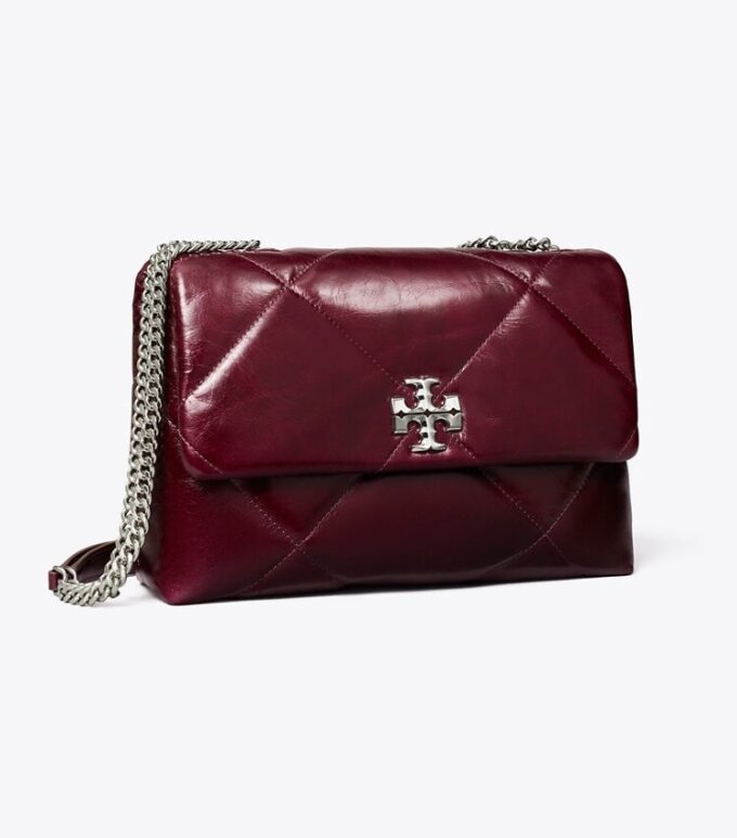 Kira Diamond Quilt Distressed Shoulder Bag Kira Diamond Quilt Distressed Shoulder Bag