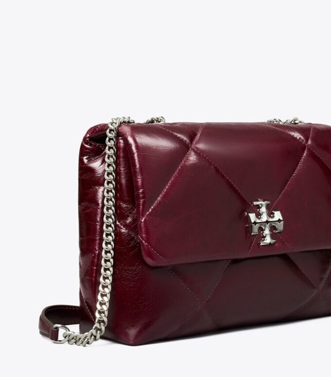Kira Diamond Quilt Distressed Shoulder Bag Kira Diamond Quilt Distressed Shoulder Bag