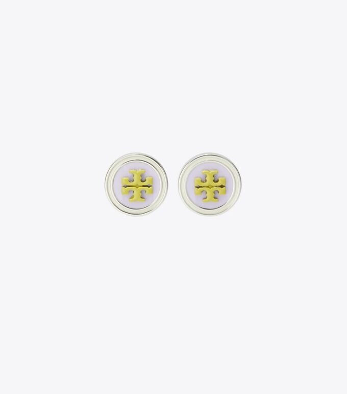 Kira Enamel Circle-Stud Earring Kira Enamel Circle-Stud Earring
