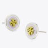 Kira Enamel Circle-Stud Earring Kira Enamel Circle-Stud Earring