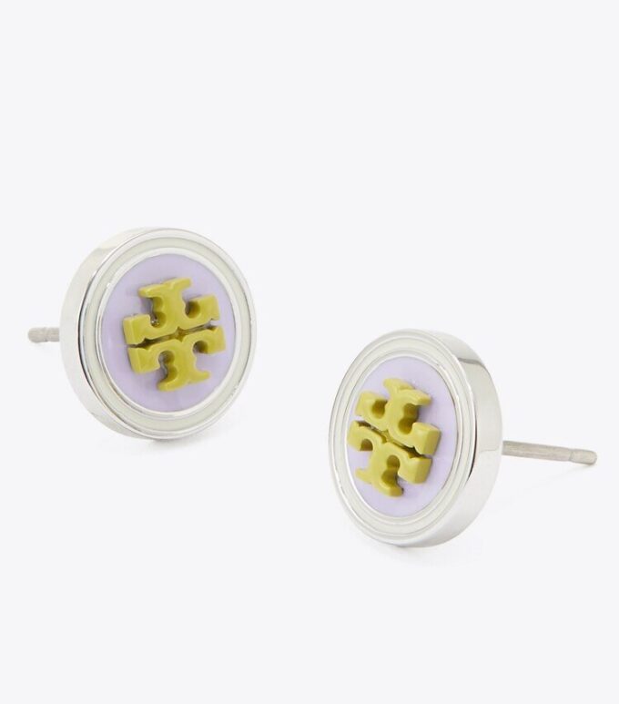 Kira Enamel Circle-Stud Earring Kira Enamel Circle-Stud Earring