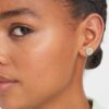Kira Enamel Circle-Stud Earring Kira Enamel Circle-Stud Earring