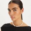 Kira Pearl Loop Earring