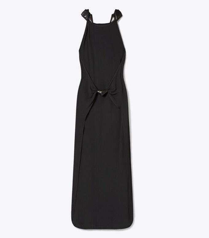 Knotted Crepe Dress Knotted Crepe Dress