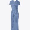 Knotted Viscose Dress Knotted Viscose Dress