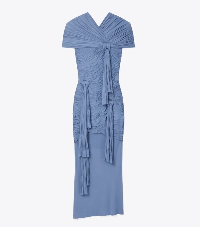 Knotted Viscose Dress Knotted Viscose Dress