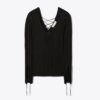 Lace-Up Wool Sweater Lace-Up Wool Sweater