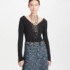 Lace-Up Wool Sweater Lace-Up Wool Sweater