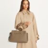 Large Mercer Pebbled Satchel