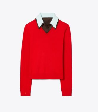 Layered Merino Wool Sweater Layered Merino Wool Sweater