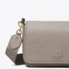 Leather Flap Crossbody