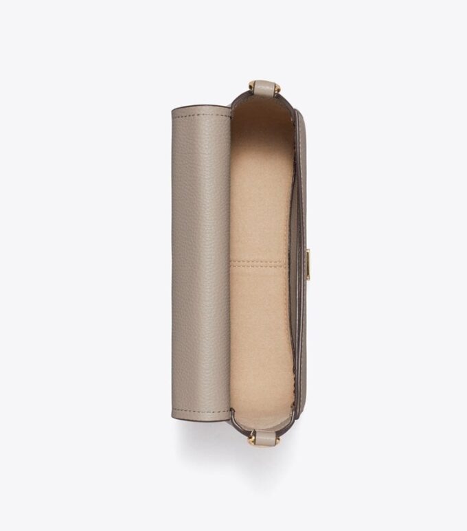 Leather Flap Crossbody