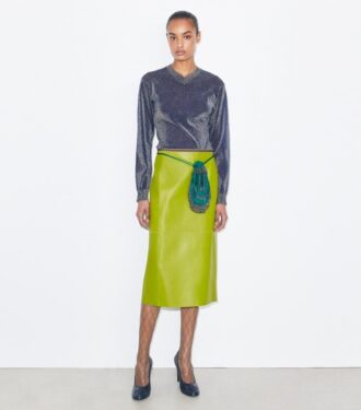 Leather Pencil Skirt