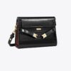 Lee Radziwill Croc-Embossed Shoulder Bag