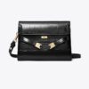 Lee Radziwill Croc-Embossed Shoulder Bag