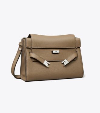 Lee Radziwill Pebbled Shoulder Bag