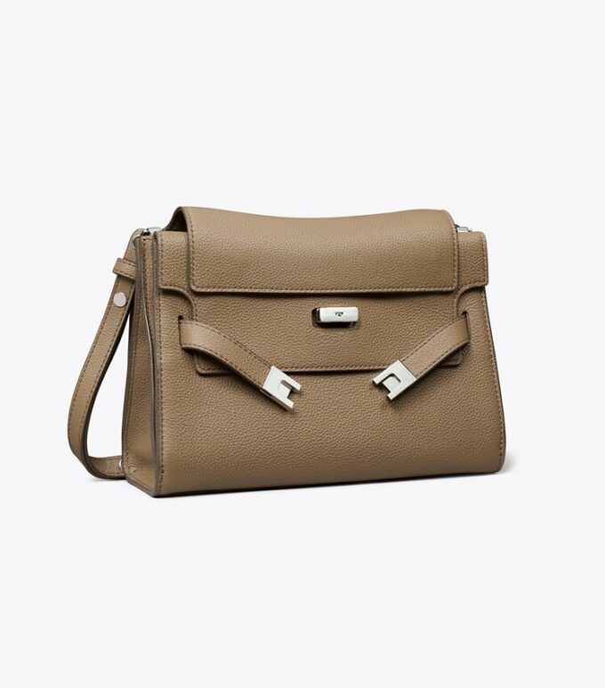 Lee Radziwill Pebbled Shoulder Bag