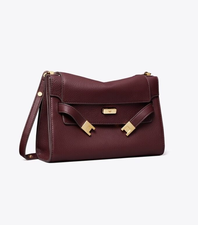 Lee Radziwill Pebbled Shoulder Bag