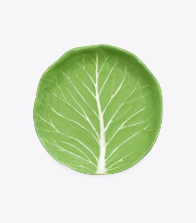 Lettuce Ware Canapé Plate, Set Of 4