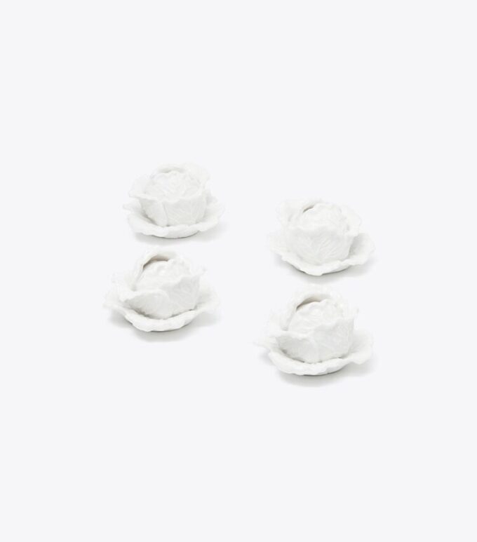 Lettuce Ware Card Holders, Set Of 4