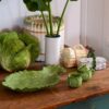 Lettuce Ware Crudité Dish