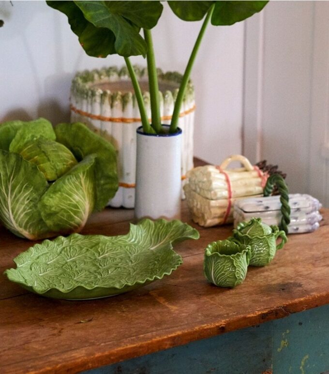 Lettuce Ware Crudité Dish