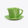Lettuce Ware Cup &Amp; Saucer, Set Of 2