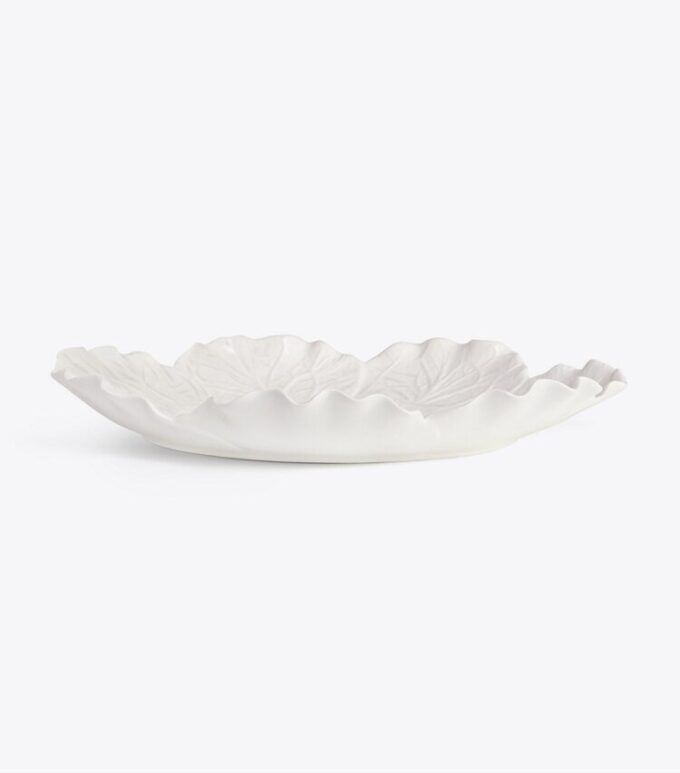 Lettuce Ware Round Serving Platter