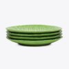 Lettuce Ware Salad Plate, Set Of 4