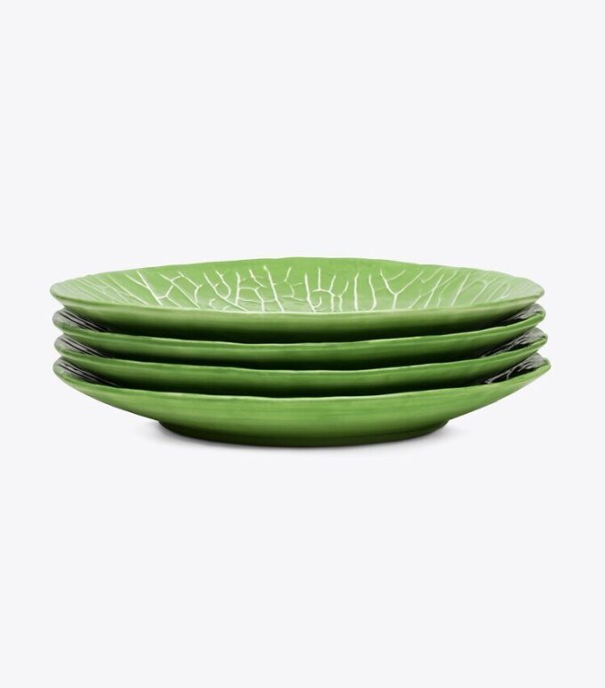 Lettuce Ware Salad Plate, Set Of 4