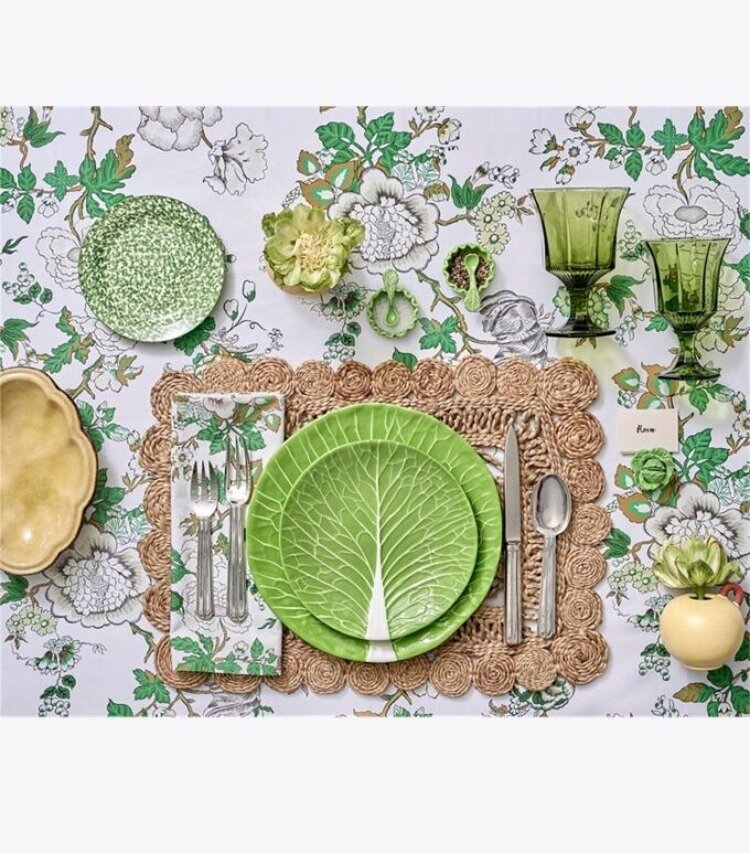 Lettuce Ware Salad Plate, Set Of 4