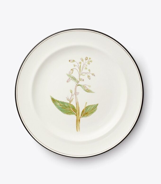 Lilac Flower Salad Plates, Set Of 4