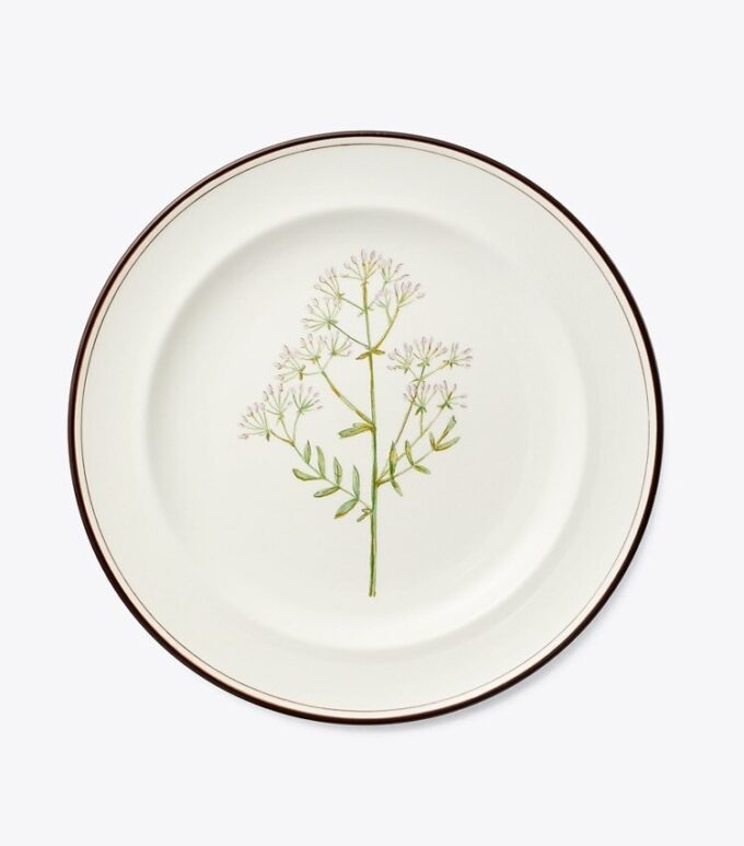 Lilac Flower Salad Plates, Set Of 4
