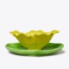 Lily Pad Bowl And Plate Set Lily Pad Bowl And Plate Set