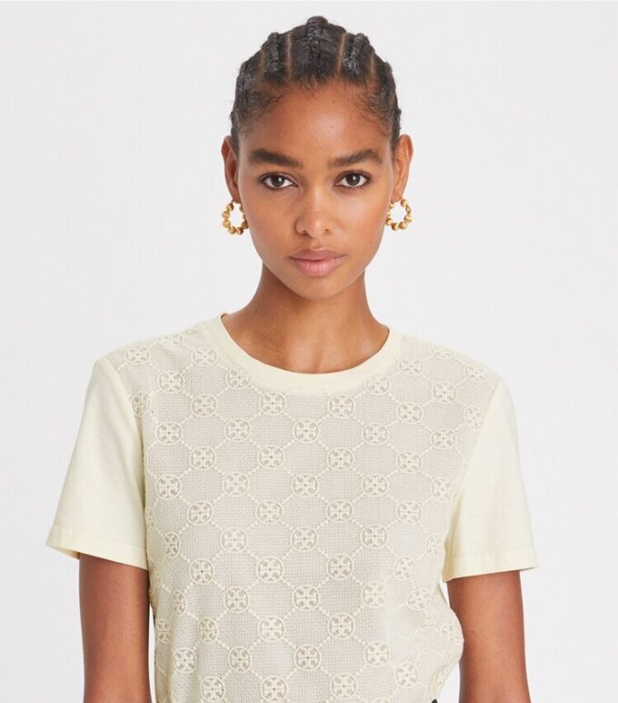 Logo Lace T-Shirt Logo Lace T-Shirt