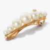 Logo Pearl Hair Clip