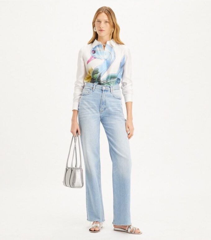 Lucky Duck Silk Shirt Lucky Duck Silk Shirt