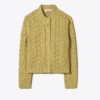 Marled Crewneck Cardigan Marled Crewneck Cardigan