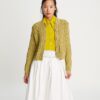 Marled Crewneck Cardigan Marled Crewneck Cardigan