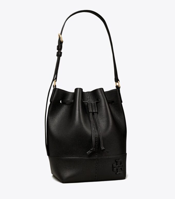 Mcgraw Drawstring Bucket Bag