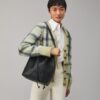 Mcgraw Drawstring Bucket Bag