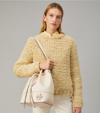Mcgraw Smooth Drawstring Bucket Bag